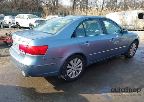2009 Hyundai Sonata Limited V6 из США, поврежденный, VIN 5NPEU46F89H516653